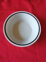 Alföldi porcelán kék csíkos kocsonyás, gulyás tányér 