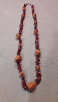 Old jasper necklace