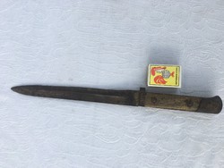 Világháborús szurony - bajonett kés - Sorszámozott - Korhű régi állapotában - 1888. M mannlicher