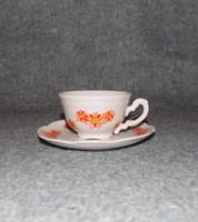 Zsolnay porcelán kávéscsésze alátéttel (4/K)