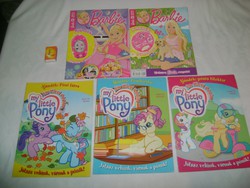 Retro Barbie és My little pony, Én kicsi pónim magazin - 2007, 2008, 2009 - öt darab