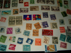 60 db USA és Canada i külföldi bélyeg csomag szép darabok lot KIÁRUSÍTÁS 1 forintról