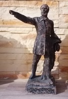 Igazoltan eredeti Kisfaludi Stróbl Zsigmond / Kossuth Lajos szobor! Terrakotta 55cm magas! 