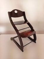 Vintage könyvtári fellépő szék / Osztrák