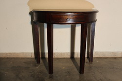 A237 solid mahogany console table