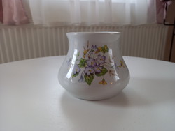 Aquincum porcelán váza_ibolya