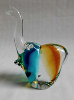 Murano designer solid glass elephant