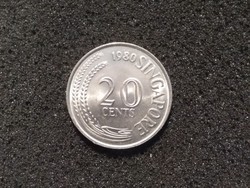 Szingapúr 20 cent 1980