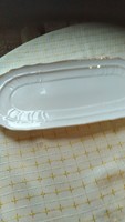 Hófehér tányér pecsenyés  40 cm 