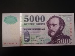 2010 5000 Forint. BC. UNC