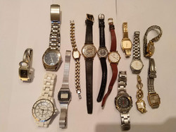 14db márkás óra 2db Roamer, 2db Eterna, Citizen, Casio,Vollanker, Astin, Stb...