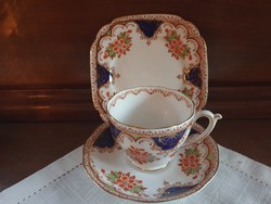 Antik angol porcelán teás reggeliző készlet  - Roslyn