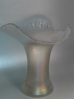 Eisch marked original iridescent cup vase