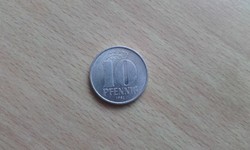 Németország ( Kelet-Németország, NDK)  10 Pfennig 1982 A