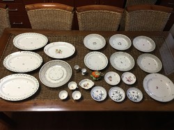 Antik Altwien porcelán gyűjtemény 24 darabos