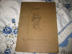 Gogol : Egy őrült emlékiratai  ,mappa .Boris László illusztrálta 1969.