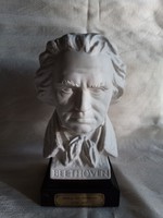 Régi Beethoven bisquit porcelán mellszobor Goebel márkájú