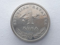 Horvátország 1 kuna 1995 - Horvát (Croatia) 1 kuna érme