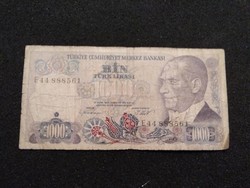 Török 1000 Líra 1970