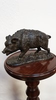 Wild boar statue
