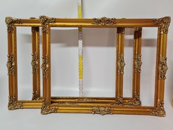 Arany blondel képkeret 30x40 cm 3 db (1531)