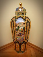 Makulátlan Herendi Babur váza 65cm!
