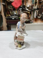 Herendi porcelán figura 