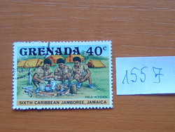 GRENADA 40 C 1977-es karibi cserkész Jamboree, Jamaica 155J