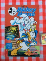 Mickey Mouse - 1993 / 08  - Régi újság képregény Augusztus - Walt Disney - Magyar nyelvű kiadás