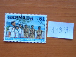 GRENADA 1 $ 1977-es karibi cserkész Jamboree, Jamaica 149J