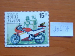 BISSAU-GUINEA 15,00 P 1985 A motorkerékpár 100. évfordulója Honda 205J