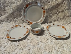 Alföldi Panni dekoros tányér csésze