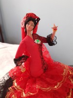 Flamenco táncos nő (baba)