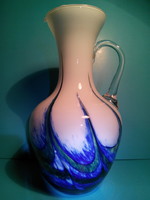 Carlo moretti, murano glass pouring amphora jug