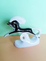 Korosten orosz porcelán art deco jellegű lovacska