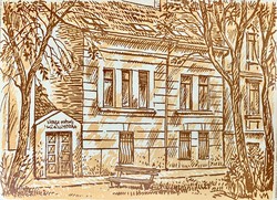 Mátyás Varga: Szeged, theater history exhibition house