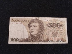Lengyel 500 zloty 1982