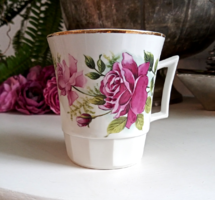 Old Czechoslovakian rose mug
