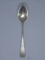 Russian, St. Petersburg 84 zolotnyikos, antique silver coffee spoon