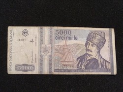 Románia 5000 Lei 1993