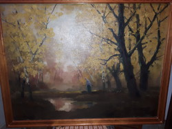 Kézdi Kovács Elemér Olaj vászon festmény 100x80cm