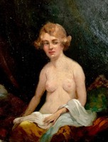 Unknown painter: female nude