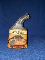 Zwack üveg, első Gyulai cognac és likőrgyár címkével