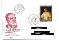 1976. Tiziano bélyeg FDC