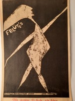 Retro plakát, "Felütés" Gaál Erzsébet híres rendezésének plakátja 1985