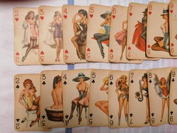 Antik erotikus francia römikártya 2 csomag