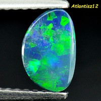 Real, 100% product. Australian multi-color (bluish green) doublet opal gemstone 0.62ct! Price: HUF 31,900!!