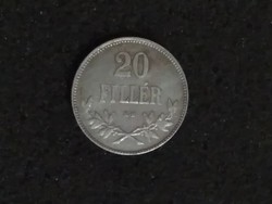 Gyönyörű 20 Fillér 1920