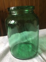 Zöld befőttes üveg