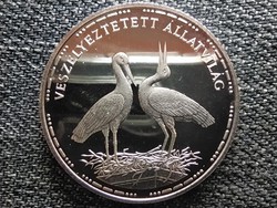 Fehér gólya ezüst 200 Forint 1992 BP PP (id44937)